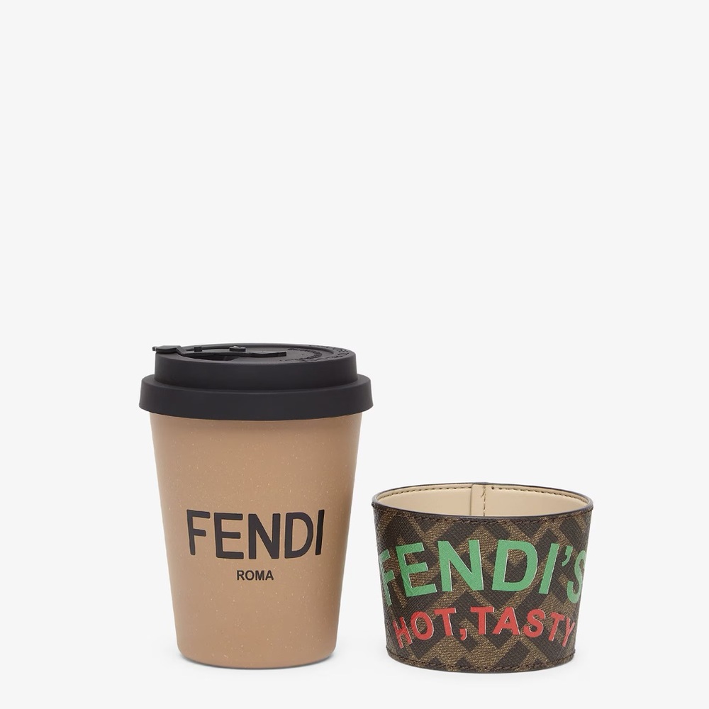 Fendi Reusable Coffee Cup NWT